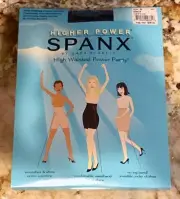 SPANX Higher Power Panties Performance Underwear Mid Thigh BLACK Womens Sz A XS