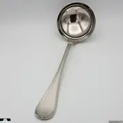 Christofle Albi Satin 2 Soup Ladle Stainless Steel 11.5" *NEW*