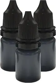 Refill Ink for Stamp - Black Multipurpose Stamp Refill Ink,10ml User-Friendly Stamp Ink, Lightweight Stamp Accessories for Envelopes, Grocery Bags, Postcards