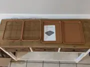 Copper Crisper by Copper Chef New in Box 4pc set, instructions included 13 x 9