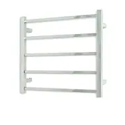 Radiant Polished 600 x 550mm Square Non Heated Towel Rail SLTR03-600