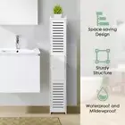 118cm Bathroom Tallboy Furniture Toilet Storage Cabinet Laundry Cupboard Tall AU