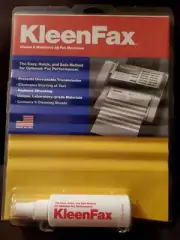 Fax Machine Cleaner KleenFax Cleans Maintains Machines - AudioSource Made In USA