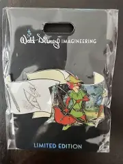 Disney Pin - WDI MOG Off the Page Series - Robin Hood - LE 300