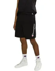 [Champion] Script Jersey Short in Black