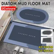 Super Absorbent Floor Mat Soft Quick-Drying Non-Slip Diatom Mud Bath Floor Mat