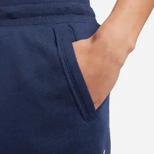 【NIKE 耐吉】短褲 男款 運動褲 ASMNK CLUB ALUMNI HBR FT SHORT 藍 DX0503-410