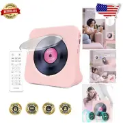 Multi-Functional CD Player with Bluetooth, AUX/USB, LED Screen - Compact Design