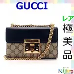 GUCCI 古馳 鍊帶包 GG SUPREME GG CANVAS 帆布 日本直送 二手