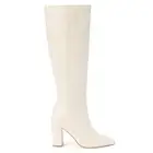 BEACH by Matisse Faithfull Pointed Toe Zippered Womens Off White Casual Boots F