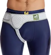 Inguinal Hernia Belt I For right or left side I Hernia Belt I Postoperative Men's Inguinal Hernia Support Belt for Inguinal Hernia | Adjustable Elasticity-M
