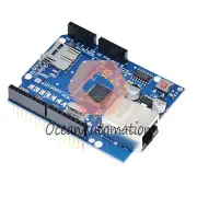 Ethernet Shield W5100 For Arduino Main Board 2009 ATMega 328 1280 MEGA2560 M