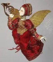 "Harold, The Angel" Cloth Doll Pattern by Arley Berryhill
