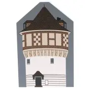 Cats Meow indian Hill Water Tower Wood Landmark Cincinnati Csta1115