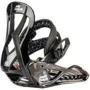 Nitro Charger Micro Snowboard Bindings Black XS Kid's 2025