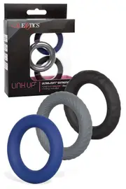 California Exotic Link Up Extreme 3 Piece Cock Ring Set