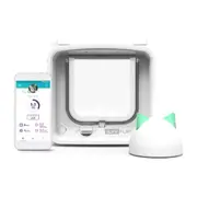 SureFlap Microchip Connect Electronic Cat Door / Cat Flap + HUB Combo