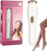 Body Groomer, Electric Body Hair Trimmer Shaver, Wet Dry Use Waterproof Epilator, Groomer with Replaceable Cutter Heads for Men Women Bikini Underarm Arm Face