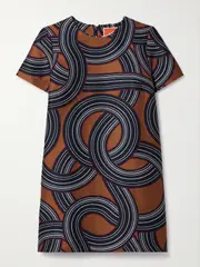 [La DoubleJ] La DoubleJ - Icon Jacquard Mini Dress - Navy - x large x large Blue