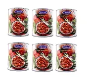 Foul Mudammas Cedar Fava Beans 6 CANS Cooked & Ready to Serve - 28.5 Oz