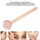 Natural Rose Quartz Face Jade Massage Roller Anti Wrinkle Anti Aging Massag NEW