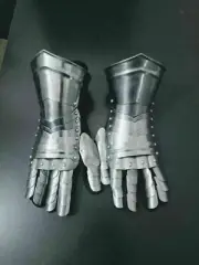 Medieval Knight Armour Gloves Warrior Gauntlets Combat Gauntlet Metal Hand Glove