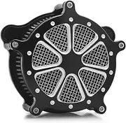 TOPRAMETAL For harley touring Air Cleaner Kit 2017-2023 air filter street glide road king road glide 2018-2023 softail CNC Deep edge cut air cleaners