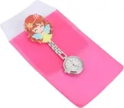 [KONTONTY] Unique Watch Hanging Pocket Watch with Retractable Pen Bag Fashionable Medical Accessory Random Color