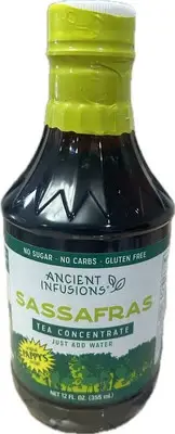 Ancient Infusions Pappy's Sassafras Instant Tea Concentrate 12 oz. Exp 10/2027