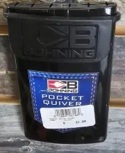 Bohning - Pocket Quiver - 6 Arrow - Black Model #201034BK