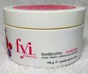 Arbonne FYI Vivacious Bodybetter Body Cream 7oz New Sealed
