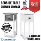 Artiss Bedside Table Nightstand Drawer Storage Cabinet Lamp Side Shelf Unit