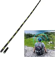 [Bingfu] Dual Band VHF UHF 136-520MHz 42.9 inch Foldable Camouflage CS Tactical SMA Female Ham Radio Antenna for BaoFeng UV-5R UV-82 BF-F8HP Kenwood Wouxun HYT Handheld Two Way Radio Walkie Talkie