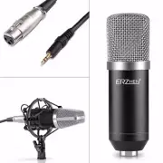 Condenser Studio Sound Recording Microphone Mic w/ Shock Mount Stand Holder Set