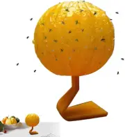 Sticky Trap Gnats Ball - Catching Fruit, Flying Catchers Citrus Fly Trap Ball Ca