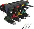 ULIBERMAGNET Magnetic Power Tool Organizer, Utility Storage Rack Shelf with Scre