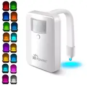 Toilet Night Light - 16 Color Changing Motion Sensor Activated LED Bowl Night...