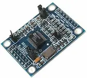 AD9850 DDS Signal Generator Module 0-40MHz 2 Sine/2 Square Wave Output 0-1MHz PCB DIY Board