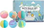 Kids Bath Balls, Fizzy Bath Bombs, Handmade Bath Balls, Fizzy Fun Bath Balls, Natural Bubble Bath Bombs, Educational Bath Toys, Child-safe Bath Products, Bath Bombs for Girls