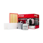 Ryco Air Oil Fuel Cabin Filter Service Kit for Nissan Navara D40 2.5L