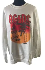 NWT-AC/DC junior sweatshirt - size XL - Junk foot Tees