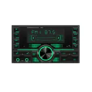 Double 2 Din Car Stereo Radio Bluetooth Audio MP3 Player 2USB AUX AUX-In Dash (for: Honda)
