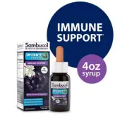 Sambucol Black Elderberry Infant Drops for Immune Support, Syrup, 4 oz
