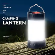 Rechargeable Battery COB LED Flashlight Camping Tent Light Lantern Lamp Magnetic