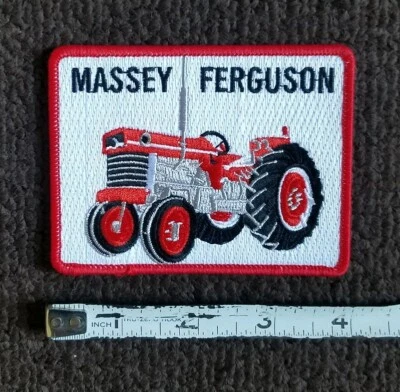Beautiful MASSEY FERGUSON TRACTOR Advertising FEED SEED TRACTOR FARMING Patch