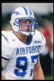 Cameron Curry of Air Force at the Falcons 44-38 win over Fresno St- Old Photo
