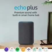 Amazon Echo Plus (2nd Gen) Smart Speaker with Alexa Charcoal