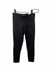 Old Navy Active Girls Medium 8 Black Go-Dry Mesh Leggings NEW