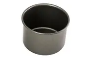 Bakemaster Loose Base Carbon Steel 10cm Round Cake Pan Oven Baking Mould Grey