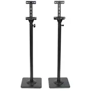 Adjustable Floor Speaker Stands for Surround Sound and Bookshelf Speakers